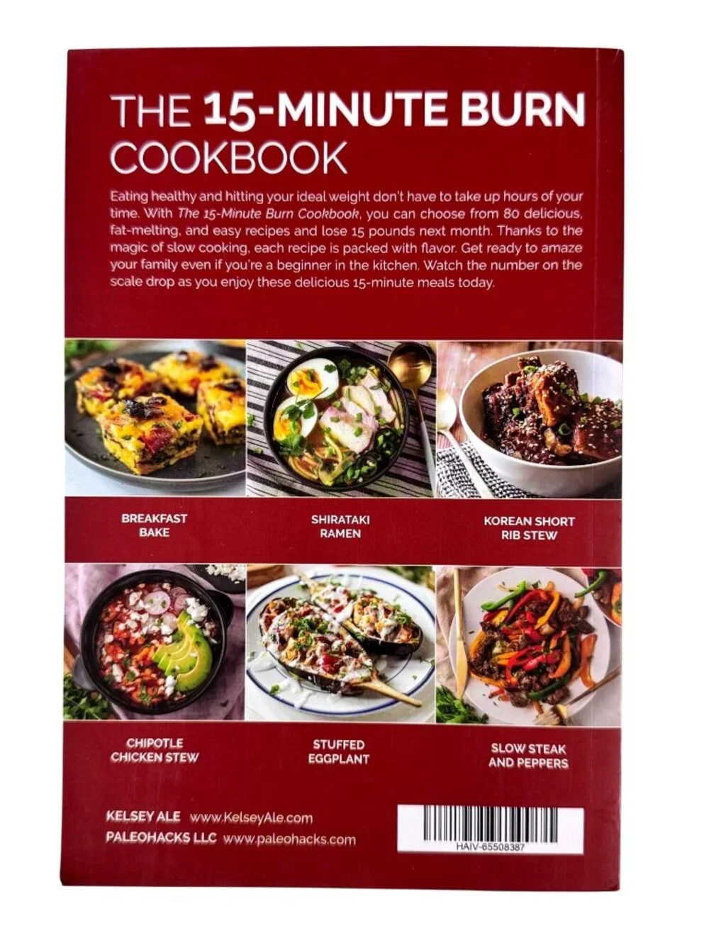 The 15-Minute Burn Cookbook Keto Recipes By Kelsey Ale - 2023